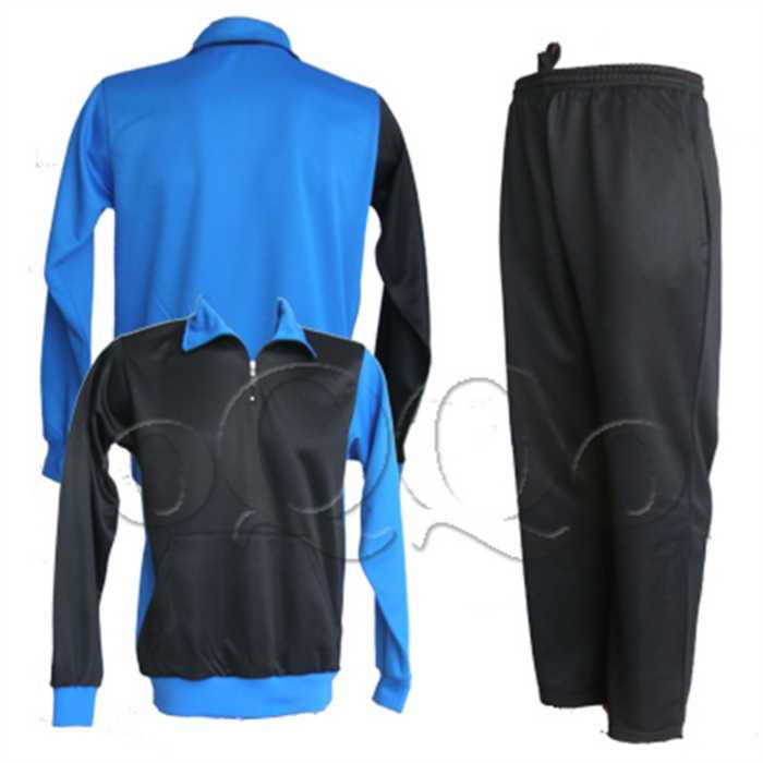 Klasik Spor Eşofman Takım 1706 siyah saks