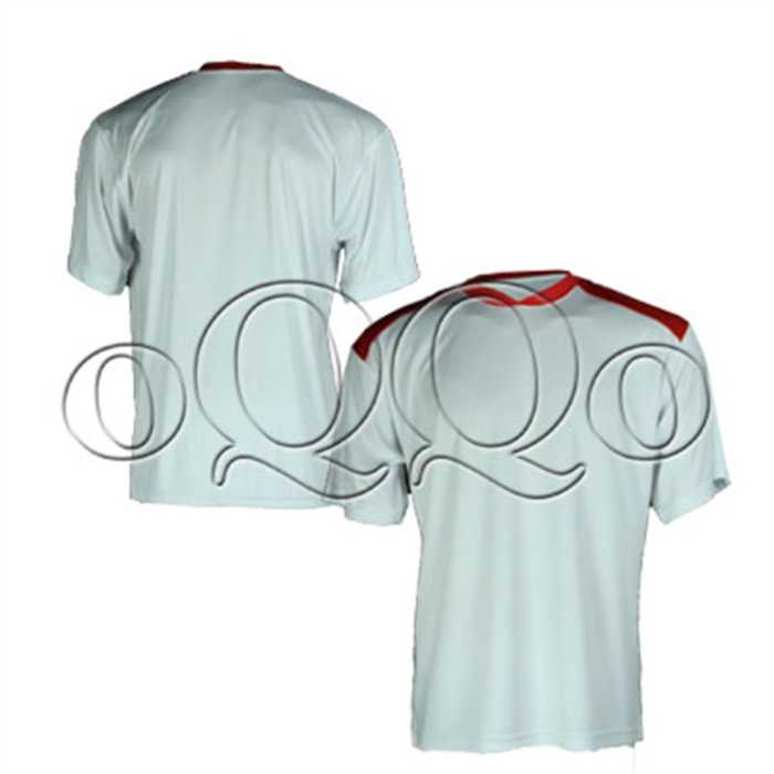 Klasik Spor Forma Beyaz Kırmızı KFF003